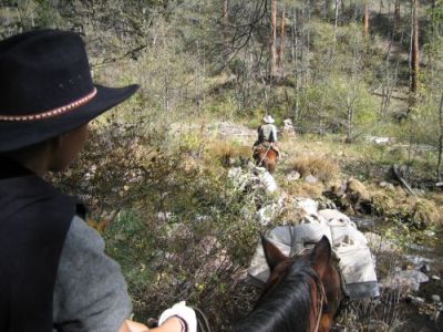 Ausritt mit Cowboys